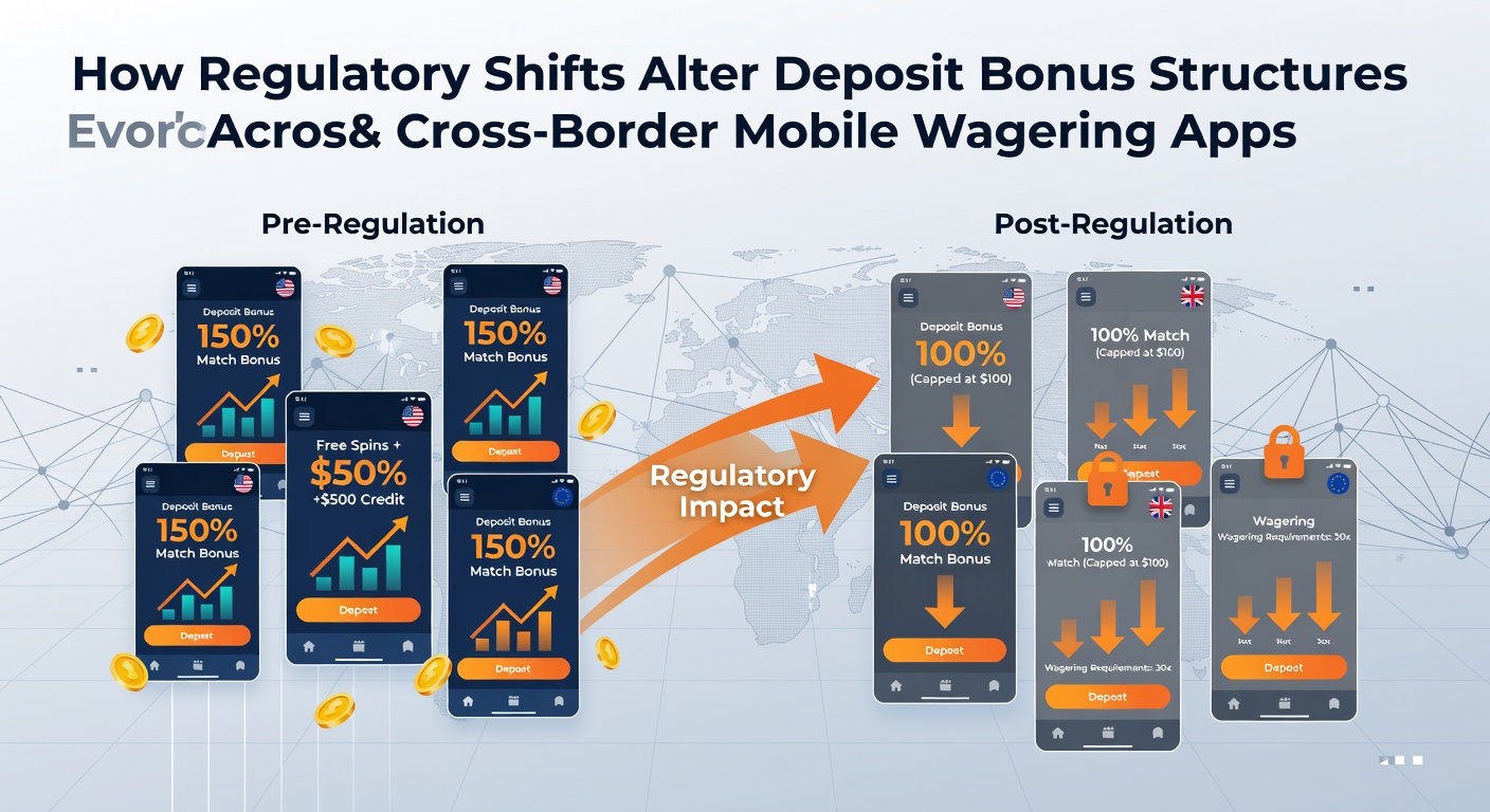 Regulatory changes affecting deposit bonuses in mobile wagering apps across borders