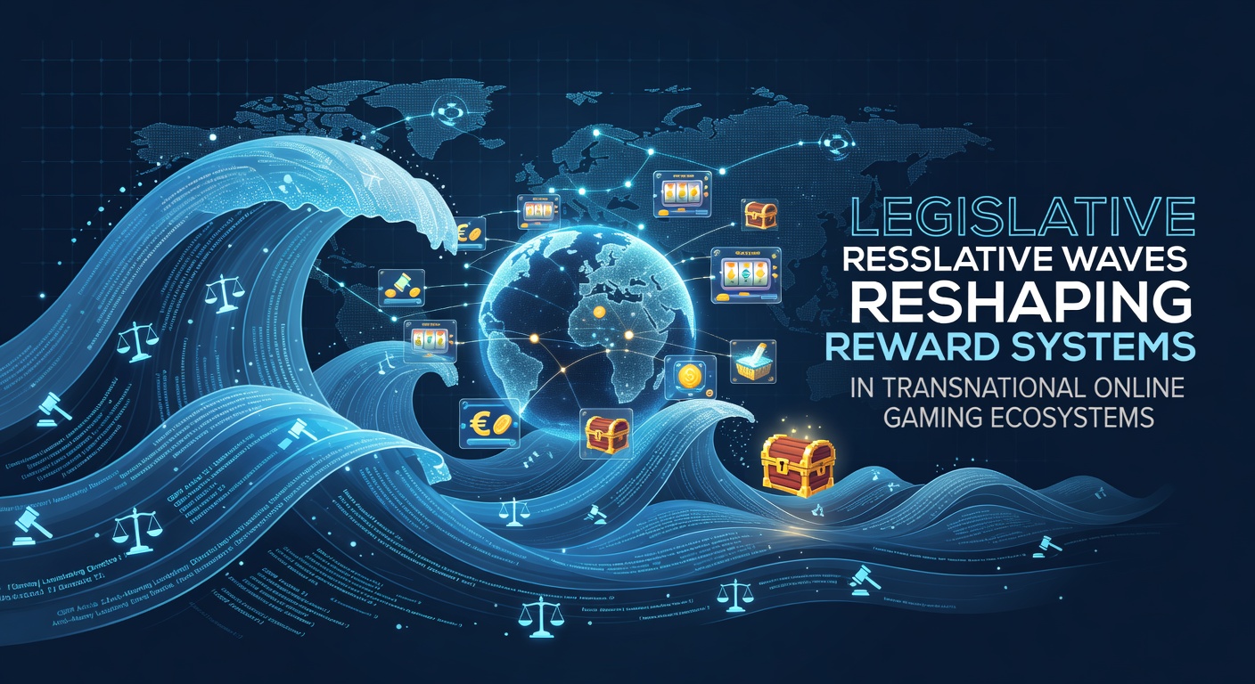 Global map showing legislative impacts on online gaming reward systems across borders