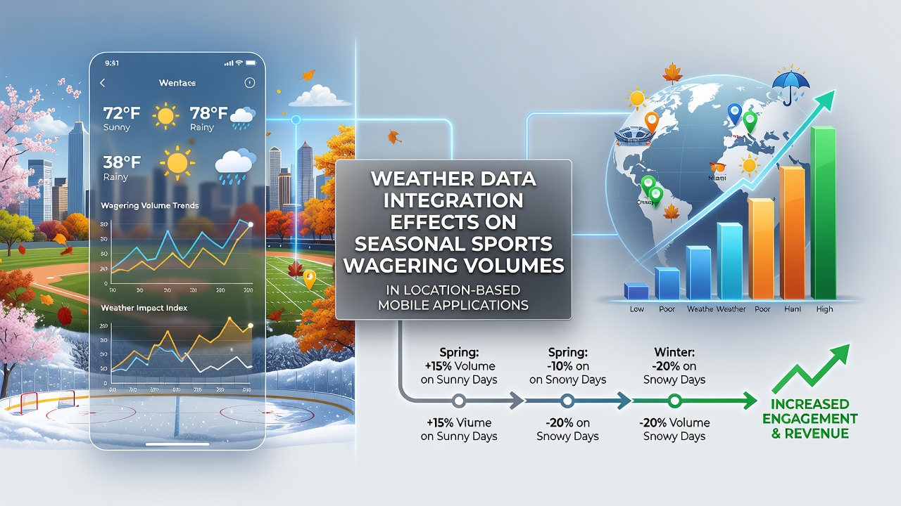 Mobile app interface displaying weather overlays alongside live sports betting options for baseball and soccer matches